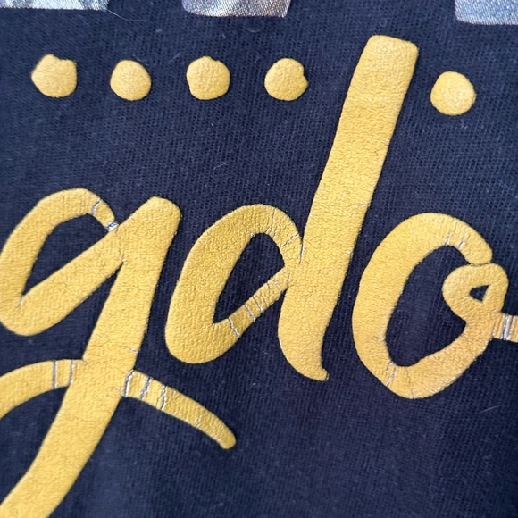 Disney Animal Kingdom Spirit Jersey Mickey Mouse Black Long Sleeve Shirt Size M - Picture 4 of 7